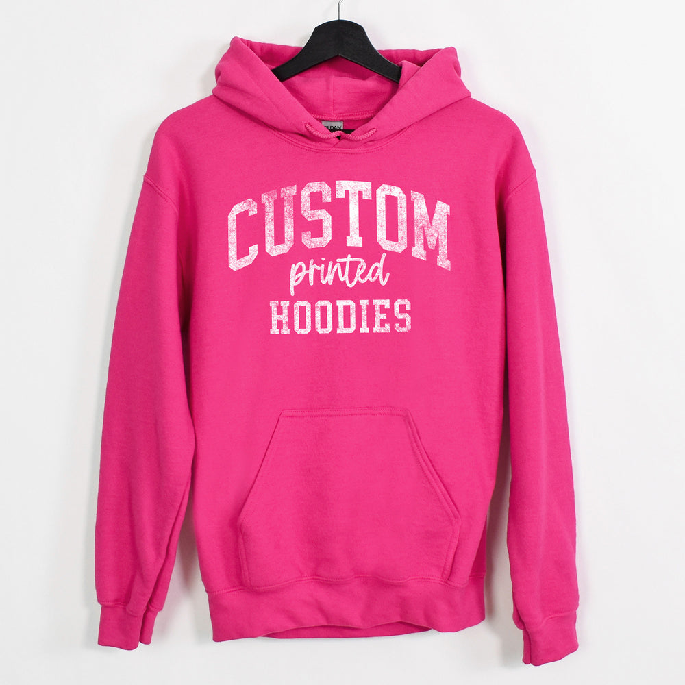 
                  
                    a custom printed hoodie in heliconia
                  
                