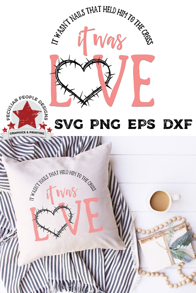 
                  
                    it was love svg shown on a white pillow in a cute, Southern, girly scene
                  
                