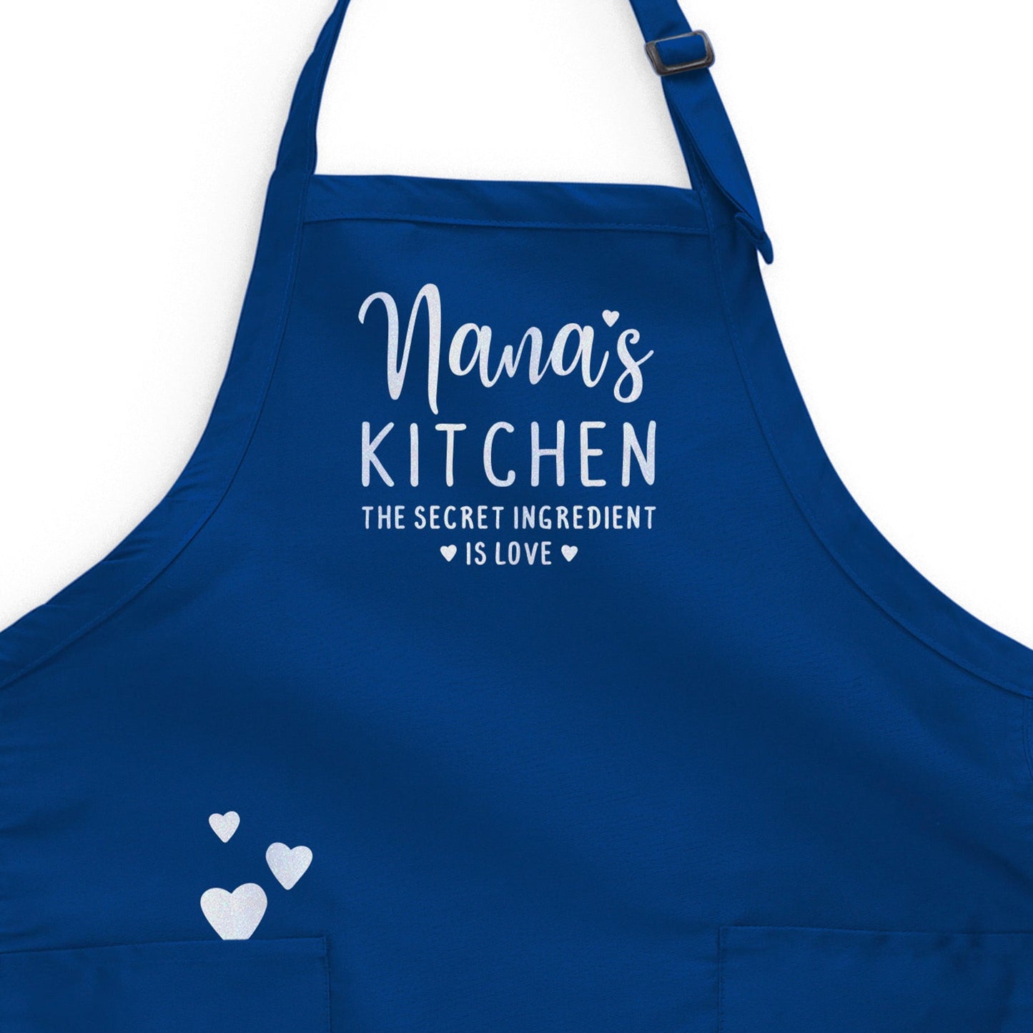 
                  
                    a personalized secret ingredient apron in royal
                  
                