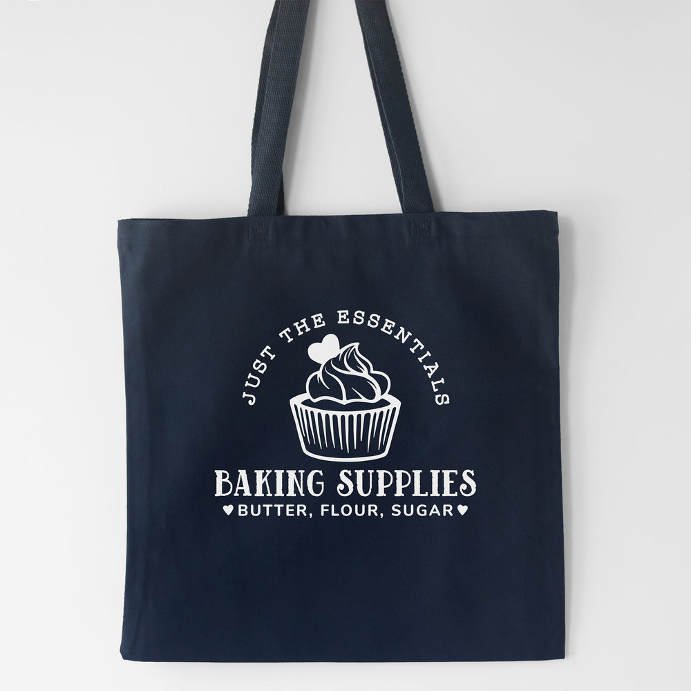 
                  
                    a personalized cupcake bakery tote in navy
                  
                