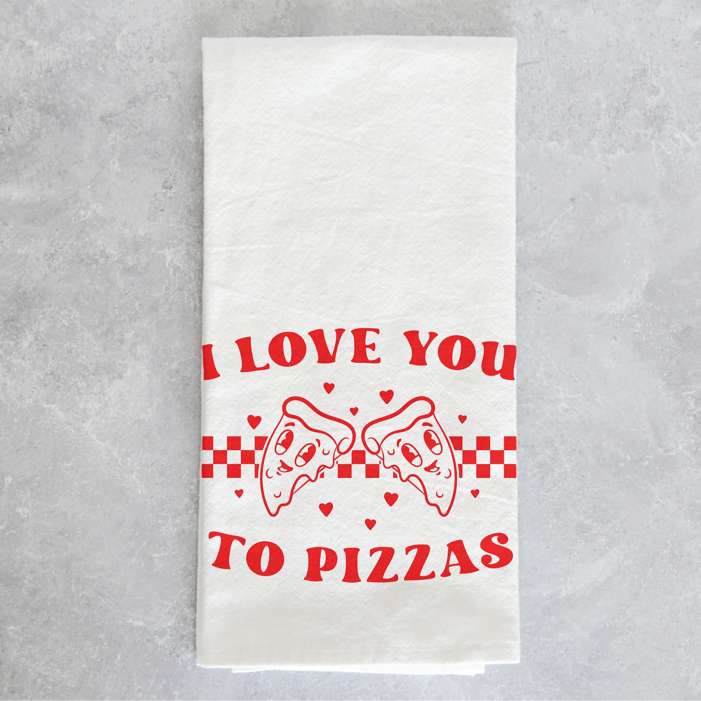 
                  
                    a love you to pizzas retro kitchen towel
                  
                