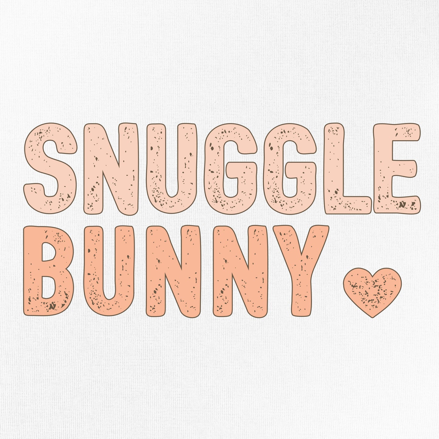 
                  
                    a snuggle bunny design
                  
                