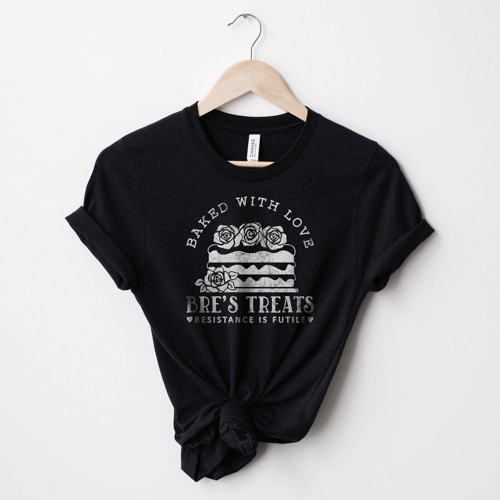 
                  
                    personalized cake baker shirt in black
                  
                