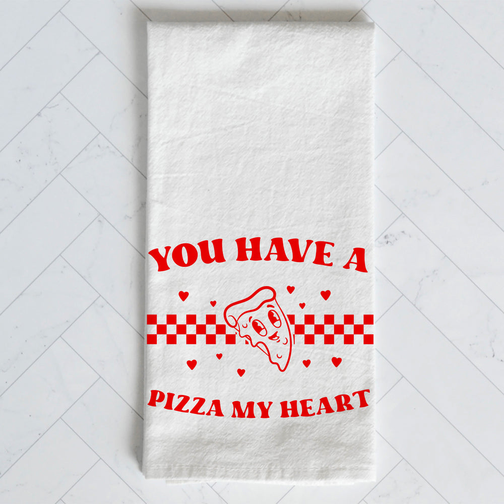 
                  
                    You have a pizza my heart, retro dish towel
                  
                