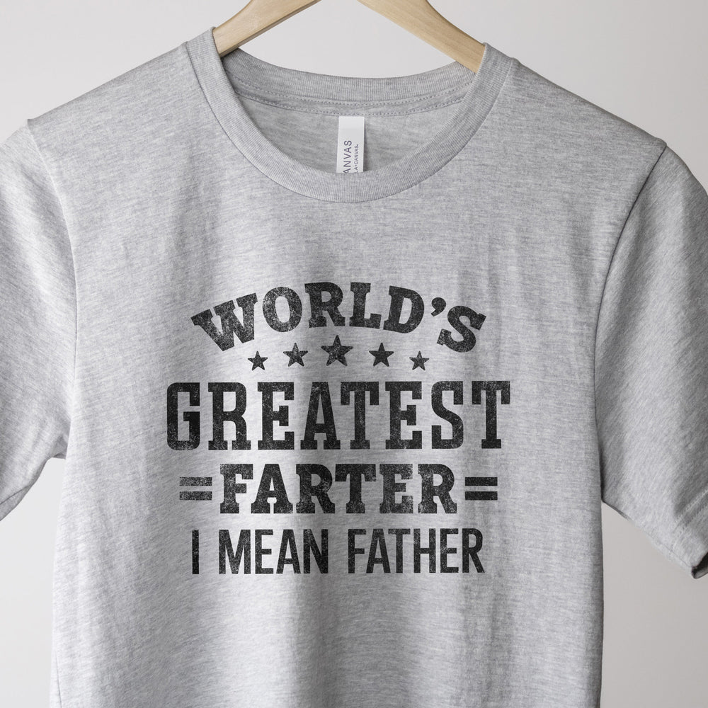 
                  
                    world's greatest farter shirt in grey
                  
                