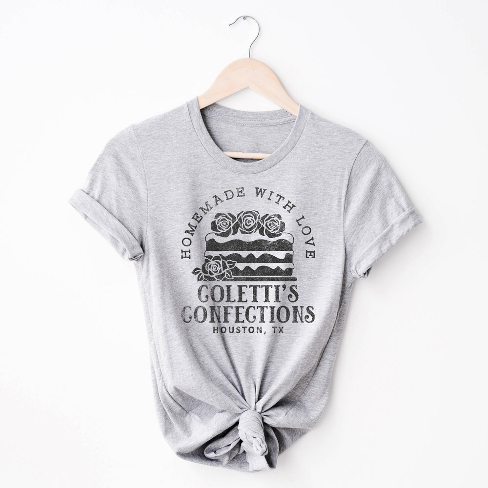 
                  
                    personalized cake baker shirt in grey
                  
                