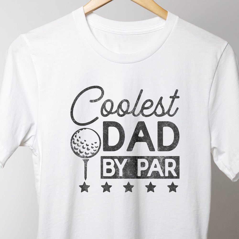 
                  
                    coolest dad by par shirt in white
                  
                
