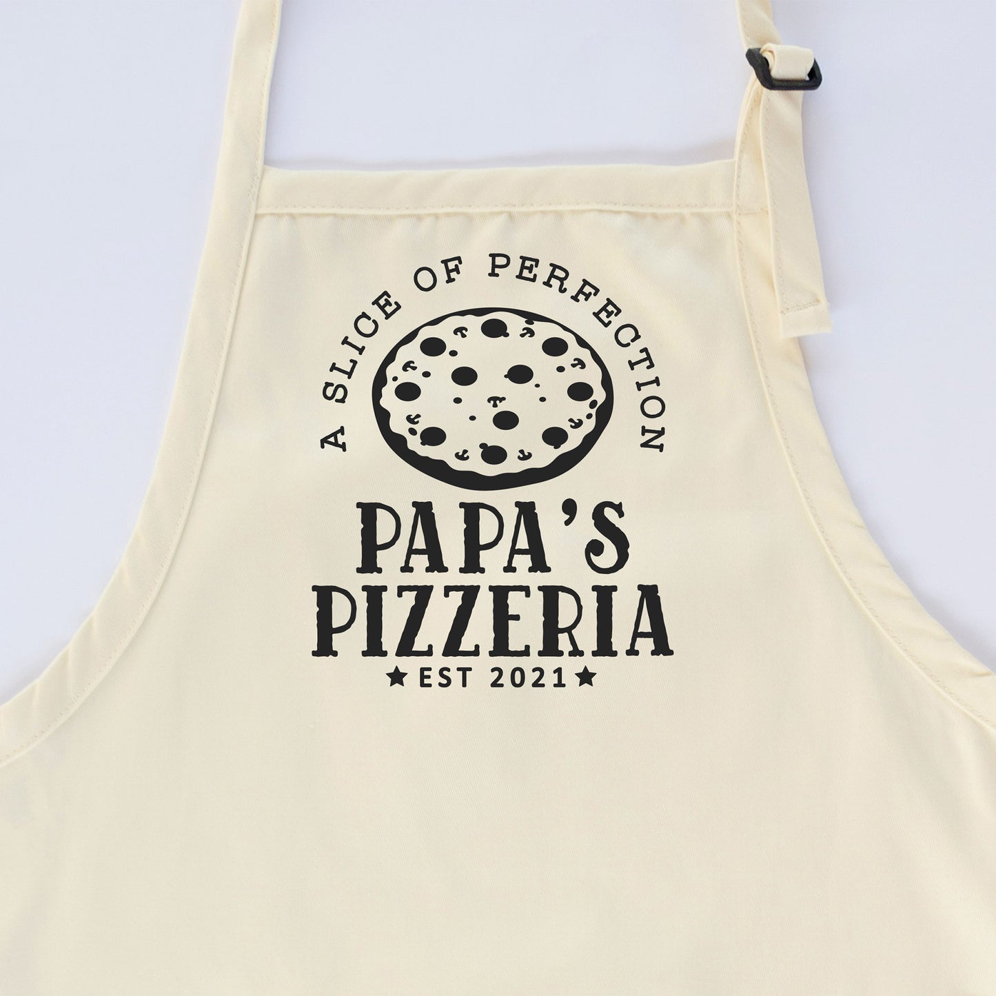 
                  
                    personalized pizza apron in natural
                  
                
