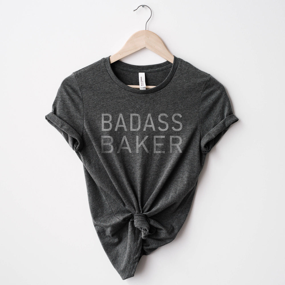 
                  
                    badass baker shirt in dark grey
                  
                