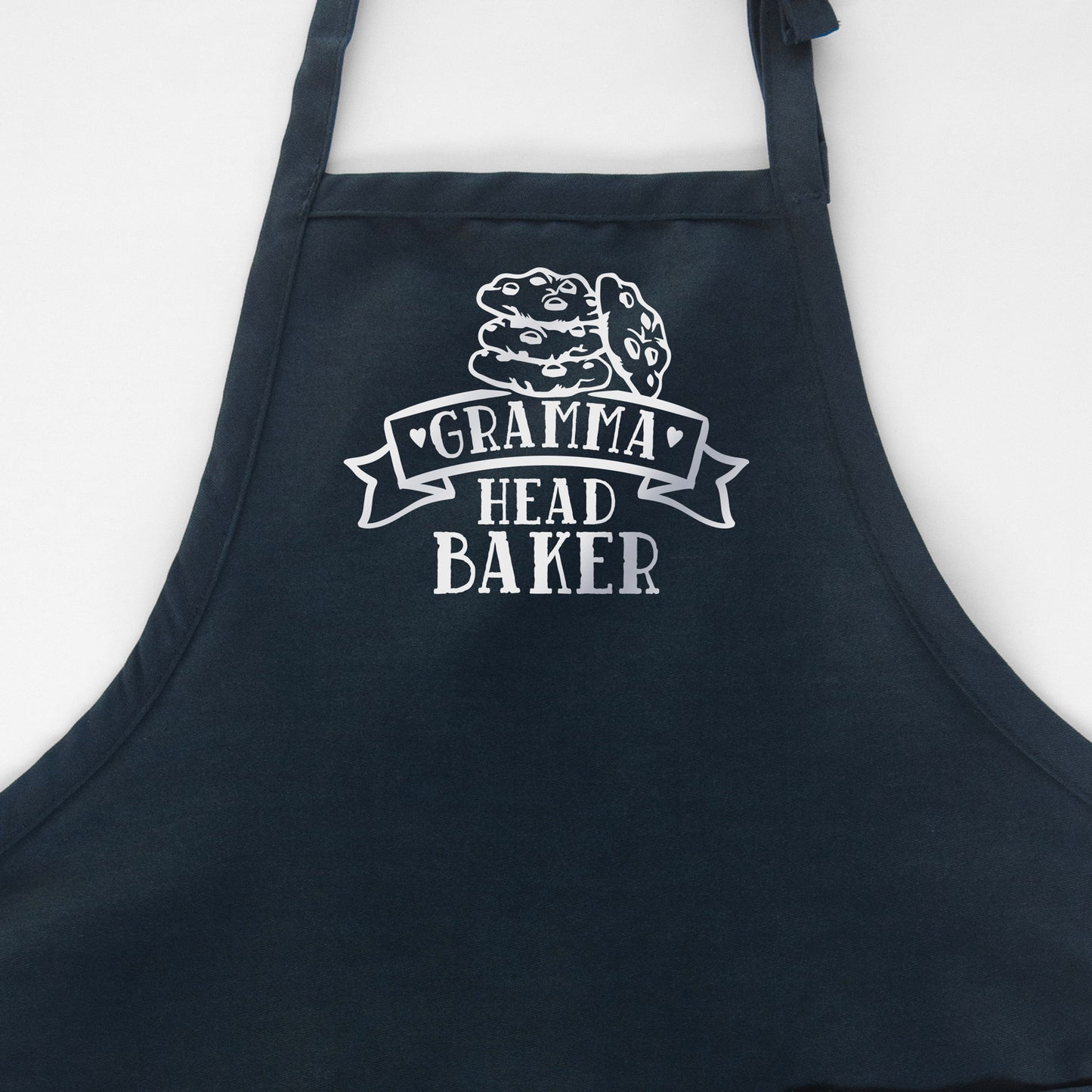 
                  
                    personalized matching grandma baking apron in  navy
                  
                