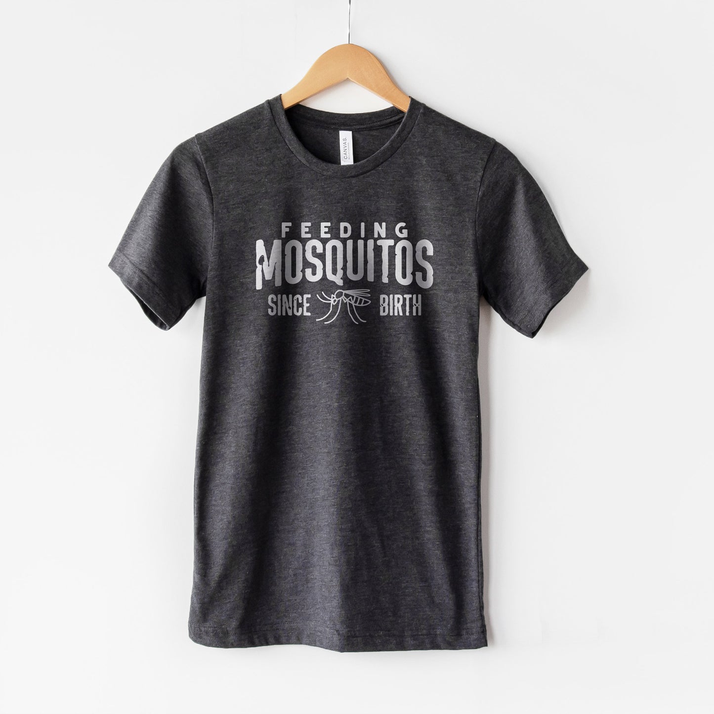 
                  
                    Feeding mosquitos shirt in dark grey
                  
                