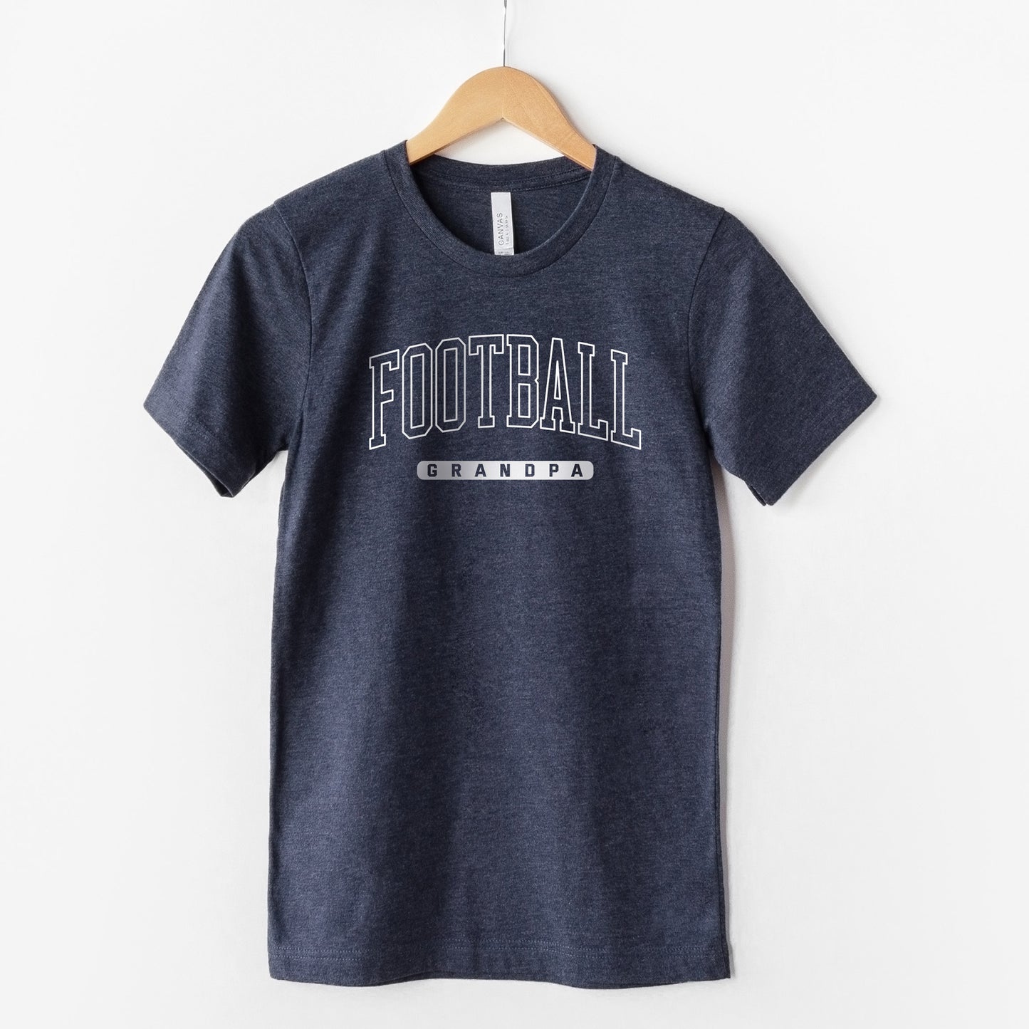 
                  
                    a football grandpa shirt in navy
                  
                