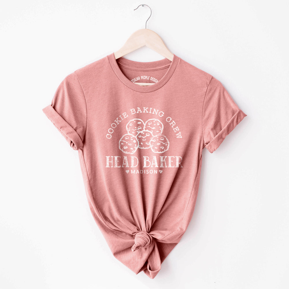 
                  
                    a personalized cookie baking shirt in mauve
                  
                