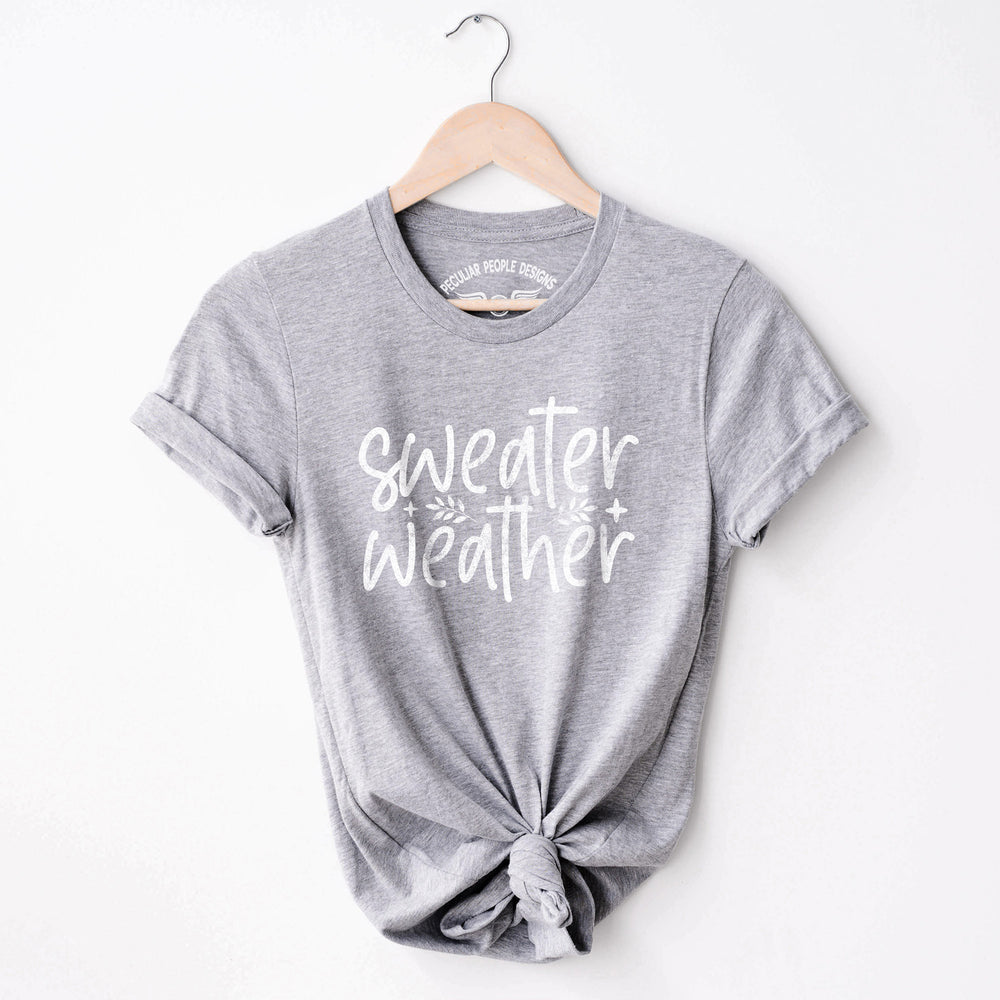 
                  
                     a sweater weather shirt in grey
                  
                